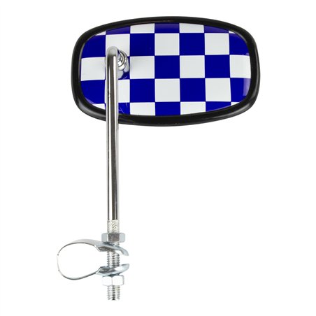 Mirror Checkered Blue/White