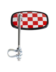 Mirror Checkered Red/White