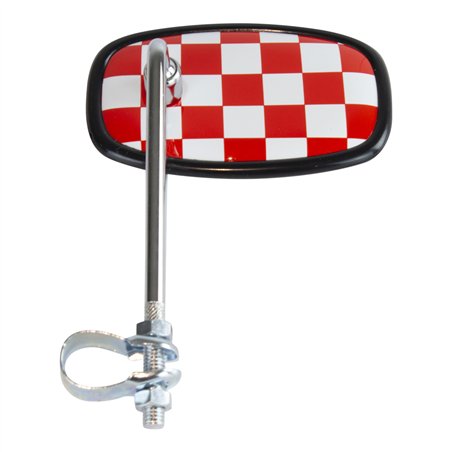 Mirror Checkered Red/White