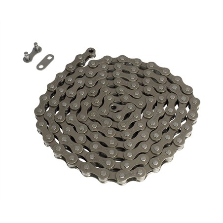 YBN Chain 1 Speed 1/2 x 1/8 112L Black S410