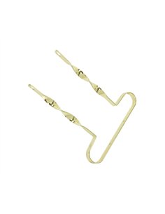 16" Bumper Flat Twisted Gold