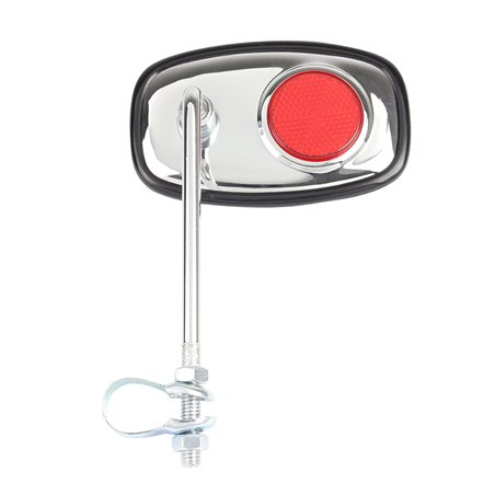 Mirror Classic EX-107 Chrome/Red Reflector