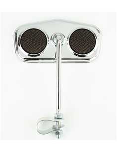 Mirror Diamond Chrome/Black Reflectors