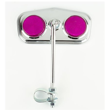 Mirror Diamond Chrome/Purple Reflectors