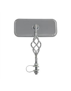 Mirror Rectangle Cage All Chrome