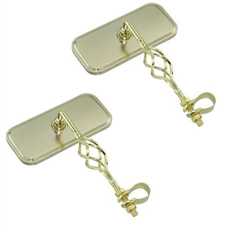 Mirror Rectangle Cage All Gold