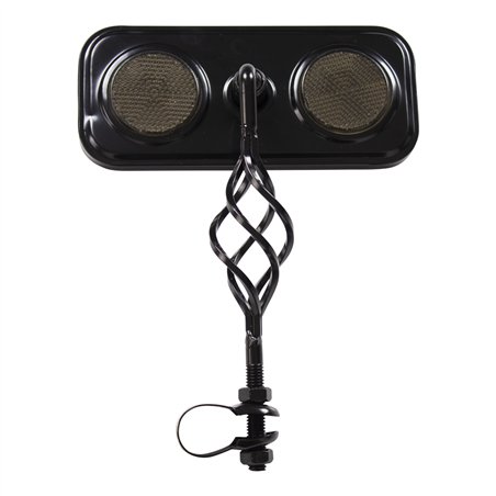 Mirror Rectangle Cage Black/Black Reflectors