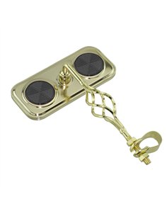 Mirror Rectangle Cage Gold/Black Reflectors